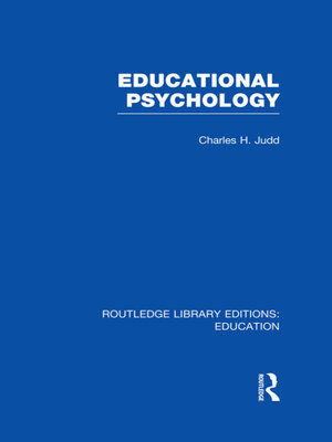 cover image of Educational Psychology